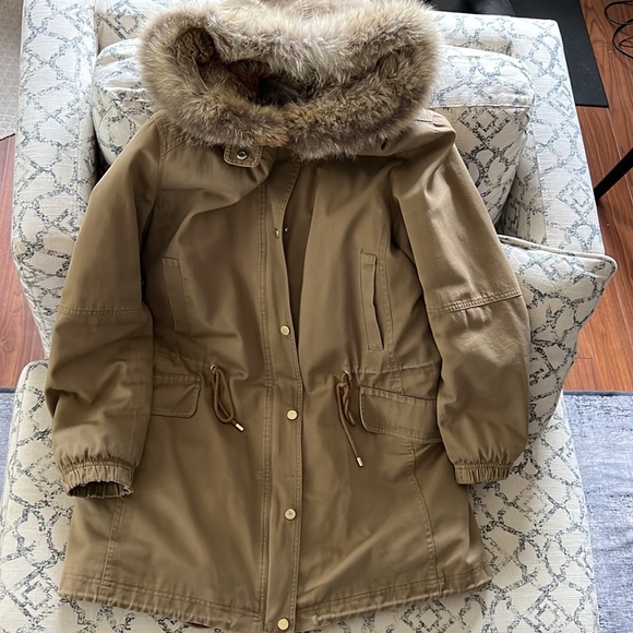 Vince rabbit fur parka - Picture 3 of 10